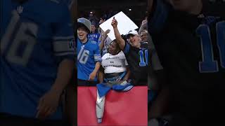 Lions fans chant Dan Millers name after win in Houston 👏  Detroit Lions shorts [upl. by Cranford233]