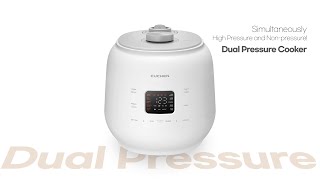 Cuchen CRSFWK Series Dual Pressure Heating Rice Cooker [upl. by Anaihk339]