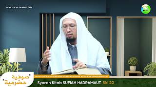 🔴 LIVE Syarah Kitab  Sufiah Hadramaut Siri 20 [upl. by Emelita512]