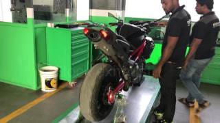 Benelli TNT 899 with GPR exhaust [upl. by Aryaz]