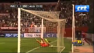 اهداف مباراة الزمالك والفتح 3 2 الزمالك والفتح الرباطي الكونفدرالية 2015 [upl. by Gerfen]