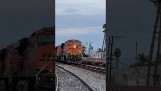 BNSF intermodal cursing through Fullerton [upl. by Nurav315]