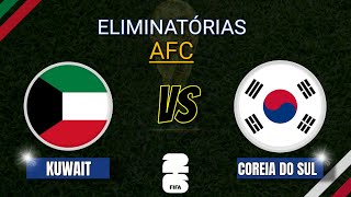 KUWAIT X CORÉIA DO SUL AO VIVO ELIMINATORIAS DA COPA DA ASIA coreiadosul eliminatorias aovivo [upl. by Lledniuq]