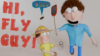 Hi Fly Guy ANIMATED STORYBOOK Written by Tedd Arnold Animated by 5 Mins With Uncle Ben [upl. by Nortad]