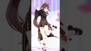 Adorable charming delightful  ˶ˆ꒳ˆ˵  mmd hutao genshinimpact hoyoverse mihoyo [upl. by Acirne482]