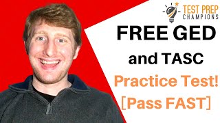 FREE GED and TASC Math Practice Test to Pass in 2022 [upl. by Ainirtak]