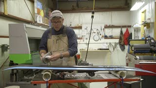 Removing Ski Edge Rust  Sharpening Edges  Waxing Skis [upl. by Devaney]