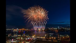 Feuerwerk Hamburg 12032023  ExplosiveArts [upl. by Dawes91]