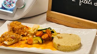 ThermomixCouscous de poisson Livre A table avec thermomix [upl. by Vanden997]