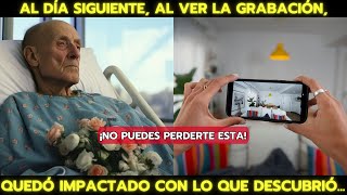 AL DESPEDIRSE DE SU PADRE ENFERMO TERMINAL SIGUIÓ EL CONSEJO DE UN AMIGO Y COLOCÓ UNA CÁMARA EN [upl. by Radley]