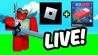 🔴LIVE ROBLOX BEDWARS 1V1INGLATEGAMING VIEWERS🔴 [upl. by Airamzul]