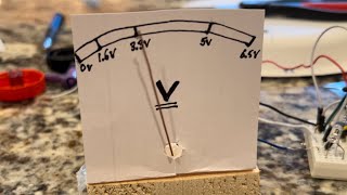 DIY Analog VU meter Part 2  Testing with Audio Signal [upl. by Elletnwahs]