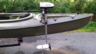 Watersnake T24 ASP First Impressions After Installing On My Sundolphin Excursion 12 SS Kayak [upl. by Lilhak]