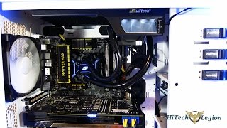 Swiftech H240 X Open Loop AiO CPU Cooler Overview Installation and Benchmarks [upl. by Luz]