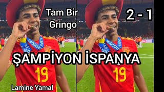 ŞAMPİYON İSPANYA  EURO 2024  KUPA TÖRENİ [upl. by Einre]