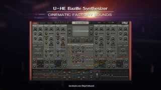 Uhe BAZILLE Synthesizer  Cinematic Factory Sounds [upl. by Jarrell174]