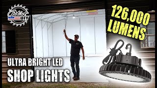 Best and Brightest LED Garage Shop Lights [upl. by Laughlin165]