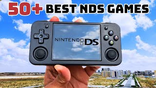 50 BEST NDS Games Tested on ANBERNIC RG35XX H [upl. by Brasca]