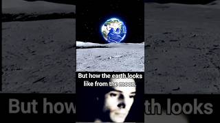 How earth look from moon space moon universe shorts earth [upl. by Ninnetta]