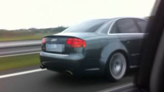 Audi rs4 b7 vs Mitsubishi Evo 9 [upl. by Torto]