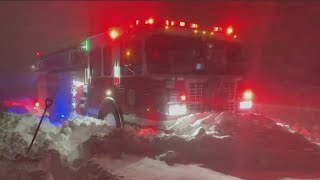 Getzville fire lieutenant talks storm preparations [upl. by Ogata]