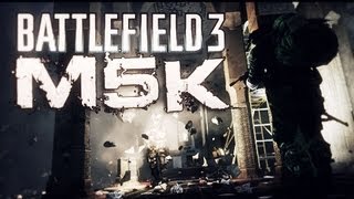 Battlefield 3  M5K Extended Magazines Gameplay [upl. by Eirrek136]