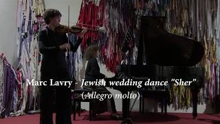 Marc Lavry  Three Jewish Pieces  Chiara Morandi violin  Michela Spizzichino piano [upl. by Sudderth458]