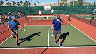 FDO Yuma Senior Games mens doubles 6064 gold medal Feb 15 2024 [upl. by Emmalynne]