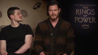 Interview Benjamin Walker and Robert Aramayo Discuss ‘The Rings of Power’ Season 2 [upl. by Aiepoissac510]