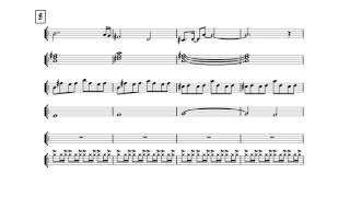 Chrono Trigger Main Theme ORIGINAL SHEET MUSIC [upl. by Demb]