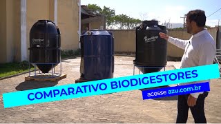 AZU  Comparativo de Biodigestores [upl. by Festa28]