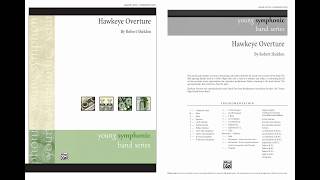 Hawkeye Overture by Robert Sheldon – Score amp Sound [upl. by Bubb]