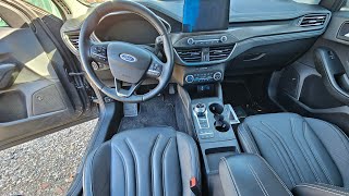 Inside Ford Focus MK4 Vignale 2020 [upl. by Akinuahs]