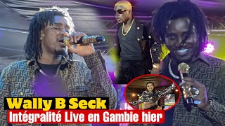 INTÉGRALITÉ LIVE WALLY SECK EN GAMBIE REVIVEZ L’AMBIANCE AVEC NDIAP ZO BANAYA [upl. by Aerdnu994]