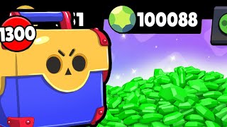 What 100000 Gems Gets You In Brawl Stars 5000 spent [upl. by Saref]