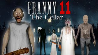 Granny 11 Unofficial  Door Escape Full Gameplay Granny jail se Angelina se Bach kr bhaga [upl. by Kina506]