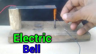 How To Make Electric Bell  Vidyut ghanti  Electric Bell At Home [upl. by Strenta610]