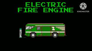 Green Electric Fire Engine [upl. by Menken]