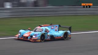 2017 LMP2 Ligier JS P217Gibson Gulf Tockwith Motorsport WEC Nürburgring [upl. by Anaib]