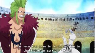 Bartolomeos Surprise Ability  Bartolomeo vs Hack  Bartolomeo pees to colosseum [upl. by Bardo]