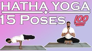 15 Yoga Asanas  Hatha Yoga Pradipika [upl. by Ahlgren]