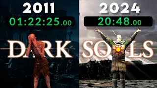 Explicando a HISTÓRIA da SpeedRun de Dark Souls [upl. by Inglebert]