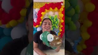 tutorial tortuga con globo 260 [upl. by Enyrb994]