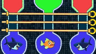 save the fish  pull the pin level game save fish pull the pin  mobile Game [upl. by Doss76]