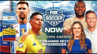 Argentina vs Colombia Pregame Show  FOX SOCCER NOW [upl. by Locke]