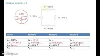 Series Resistive Circuit 3 [upl. by Dorkus]