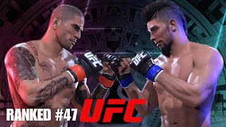 Alex Pereira VS Johnnie Walker  UFC 5 Ranked 47 [upl. by Burty855]