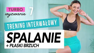 TURBO WYZWANIE 7 HIIT spalanie  brzuch 🔥 Monika Kołakowska [upl. by Eugenia]