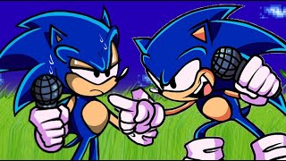 New Sonic vs Old Sonic  The Speed in My Soul Friday night Funkin [upl. by Donnie]