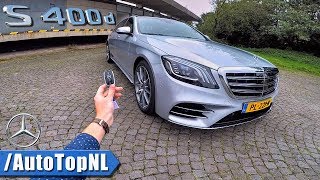 MercedesBenz S Class 2018 S400d REVIEW POV Test Drive by AutoTopNL [upl. by Jahdiel979]